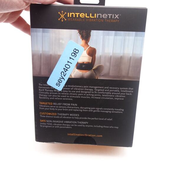 NEW Intellinetix Back Therapy Wrap Joint Muscle Arthritis Pain Relief - Picture 5 of 6